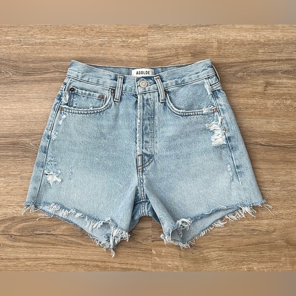 agolde parker long short in parade | size 23 - Picture 2 of 9